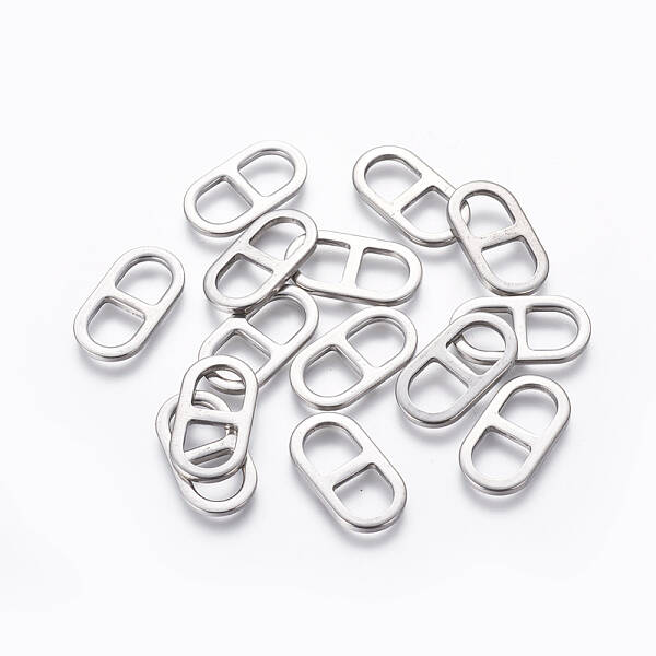 Tarnish Resistant 201 Stainless Steel Links Connectors