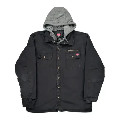 Wrangler Jacket - XL Black Cotton Blend