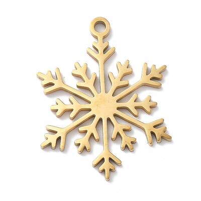 Christmas Theme 304 Stainless Steel Pendants