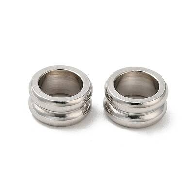 Non-Tarnish 304 Stainless Steel European Beads