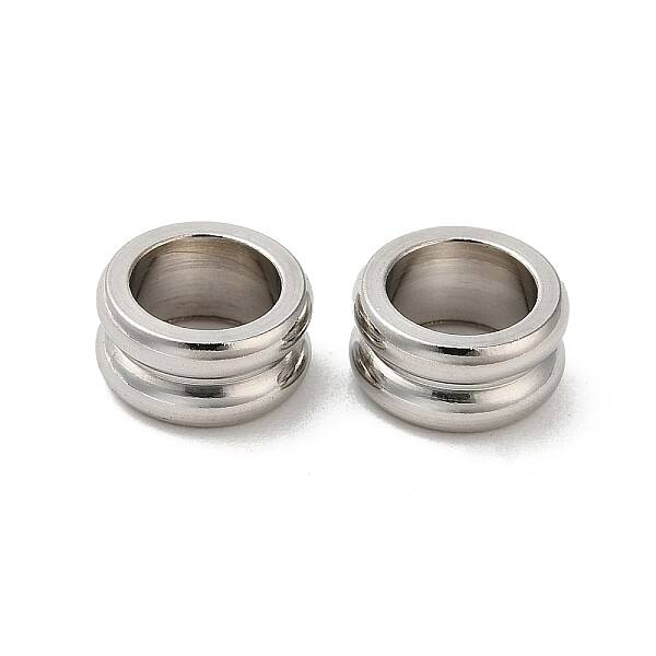 Non-Tarnish 304 Stainless Steel European Beads