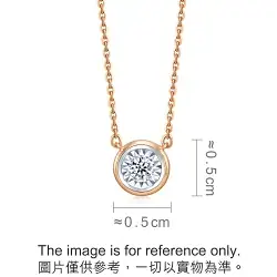 'Fantasy' 18K White & Red Gold Diamond Necklace