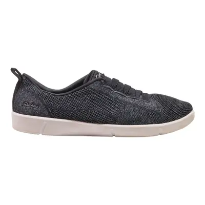 SKECHERS Sneaker Trainers Black Synthetic Womens UK 7