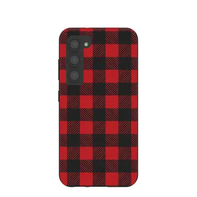 Black Flannel Samsung Galaxy S23 Case