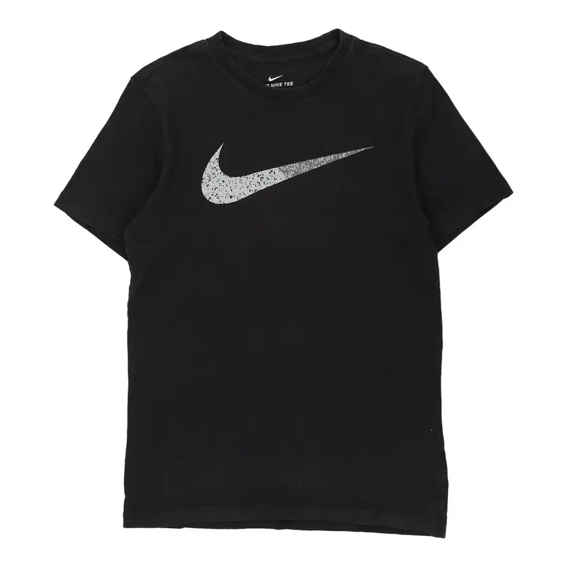 Nike T-Shirt - Small Black Cotton