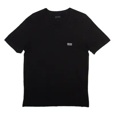 HUGO BOSS Mens T-Shirt Black M