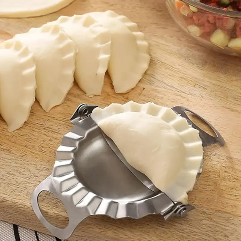 1 Piece Dumpling Maker, Stainless Steel Dumpling Mold, Dumpling Making Tool, Small Kitchen Gadgets, Kitchen Gadget, Kitchen U...