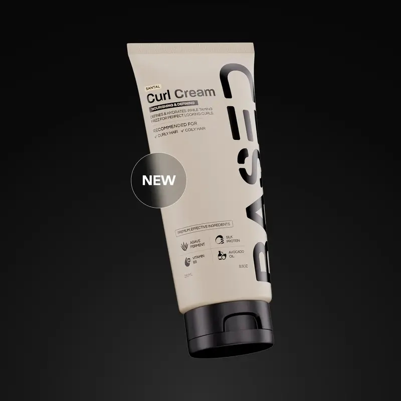 BASED Curl Cream | Instant Definition & Hydration | Simple, Effective, BASED.