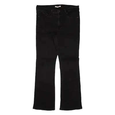 LEVI'S 315 Womens Jeans Black Slim Bootcut W31 L27