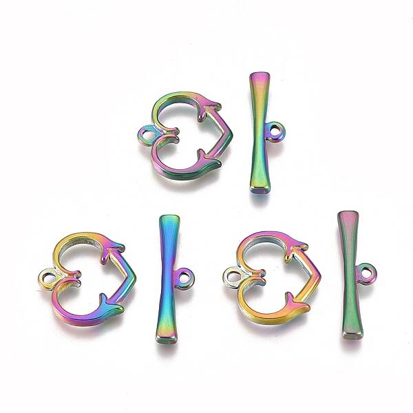 Ion Plating(IP) 304 Stainless Steel Toggle Clasps