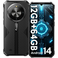 FOSSIBOT F105 Rugged Phone Unlocked - 10300mAh Battery Cell Phone, 6.74'' HD+Display, 12GB RAM+64GB/1TB ROM, 20MP Camera, 4G ...