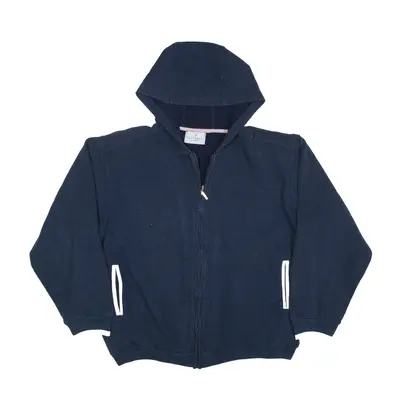 TRUSSARDI Hoodie Blue Full Zip Boys XL
