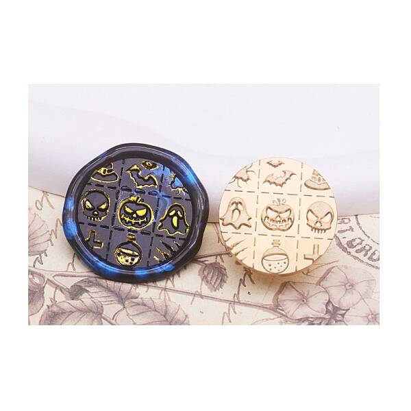 Halloween Series Wax Seal Brass Stamp Heads
