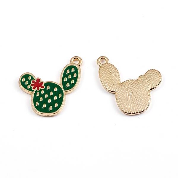 Alloy Enamel Pendants