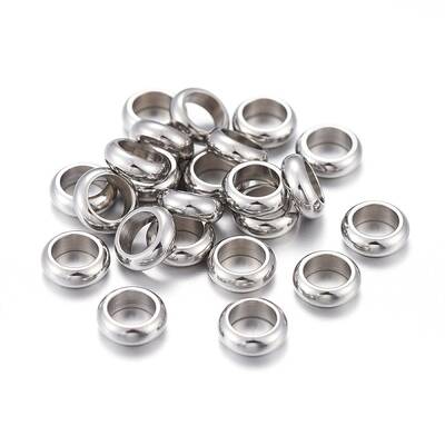 Tarnish Resistant 201 Stainless Steel Spacer Beads