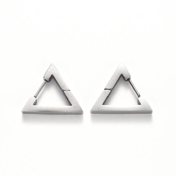 Tarnish Resistant 304 Stainless Steel Huggie Hoop Earrings