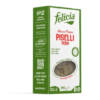 Green Pea Mezze Penne Felicia 250G
