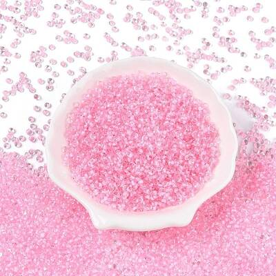 8/0 Inside Colours Transparent Glass Seed Beads