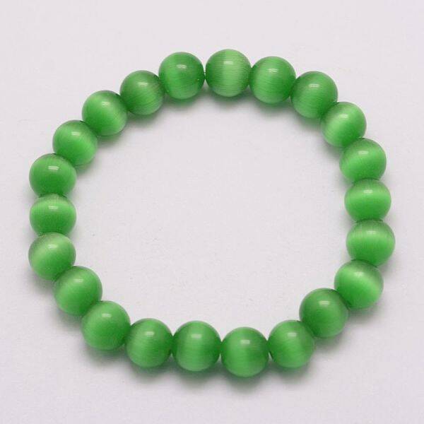 Cat Eye Beads Stretch Bracelets