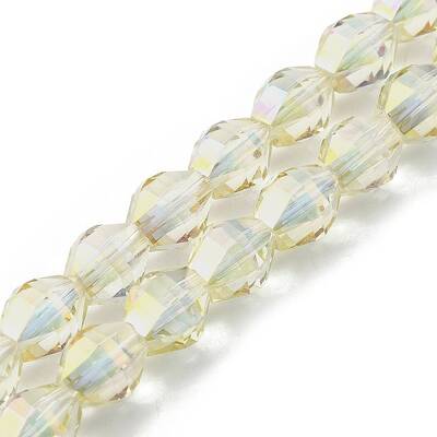 Electroplate Glass Beads Strands