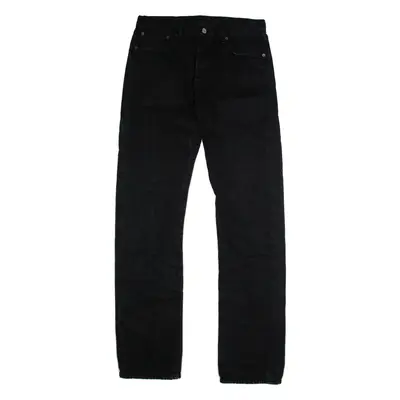 LEVI'S 501 Jeans Mens Black Regular Straight W32 L35