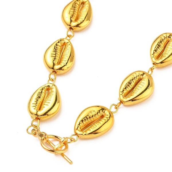 Cowrie Shell Shape Beaded Necklaces