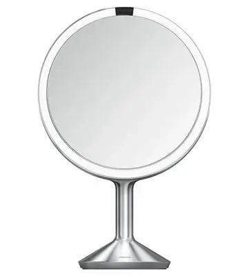 Simplehuman Cosmetic mirror with touch control of light intensity Trio Max sensor