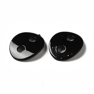 Spray Painted 201 Stainless Steel Connector Charms