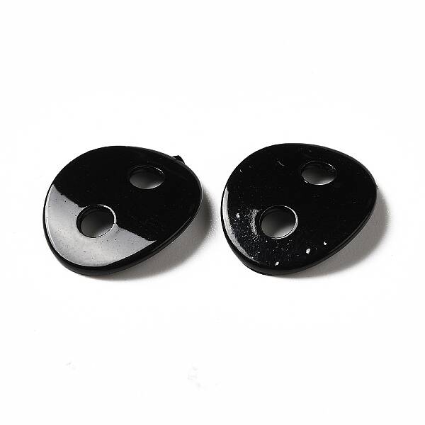 Spray Painted 201 Stainless Steel Connector Charms