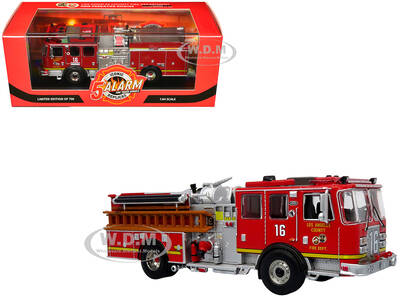 KME Predator Fire Engine #16 Los Angeles County Fire Department Red 5 Alarm Series Limited Edition to 750 pieces Worldwide 1/...