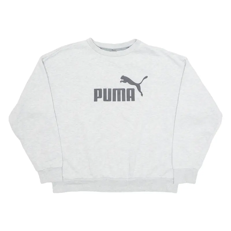 PUMA Womens Sweatshirt Grey L