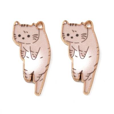 Alloy Enamel Pendants
