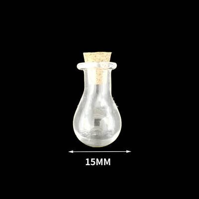 Mini High Borosilicate Glass Bottle Bead Containers