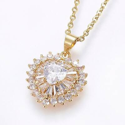 304 Stainless Steel Pendant Necklaces