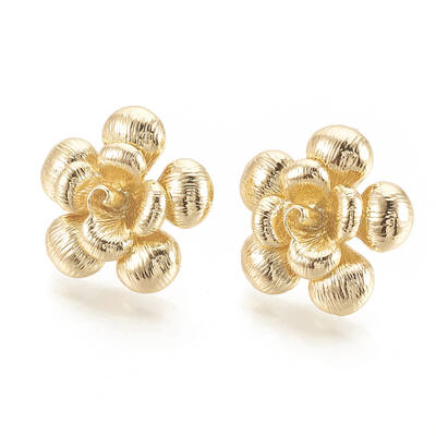 Brass Stud Earrings Findings