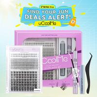 【Live】Lazy Girl Lash DIY Extension Kit | Bottom Lash | Bond Seal and Remover | Upgrade Invisible Band Eyelashes Makeup Co...