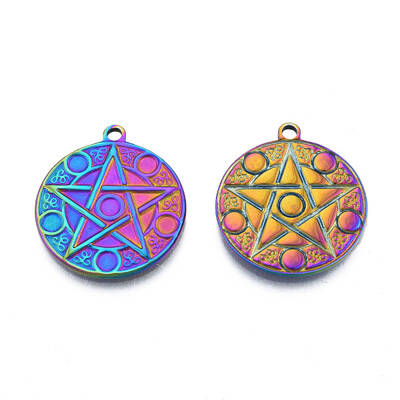 Ion Plating(IP) 201 Stainless Steel Pendants