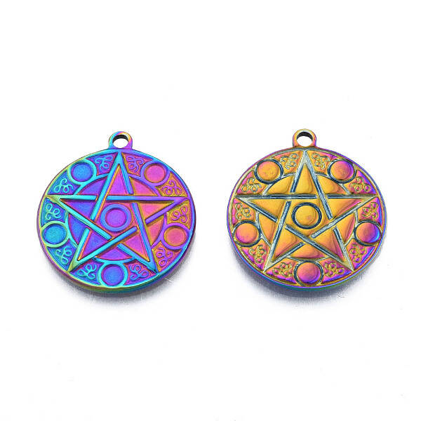 Ion Plating(IP) 201 Stainless Steel Pendants