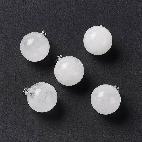 Natural Quartz Crystal Pendants