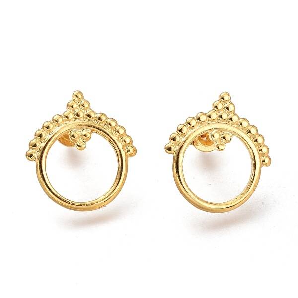 304 Stainless Steel Stud Earrings