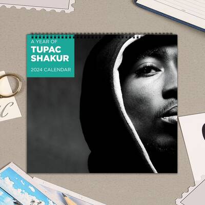 Tupac Shakur Calendar 2024, Tupac Shakur 2024 Wall Calendar