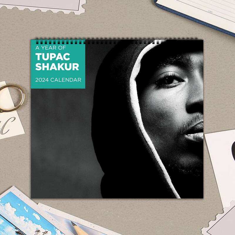 Tupac Shakur Calendar 2024, Tupac Shakur 2024 Wall Calendar