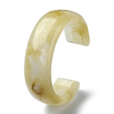 Resin Plain Cuff Bangles