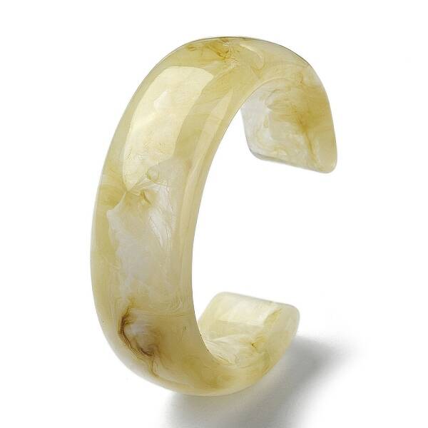 Resin Plain Cuff Bangles