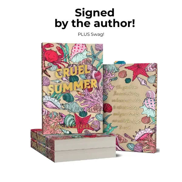 Cruel Summer Special Edition - Signed Paperback Exclusive with Gold Foil Design