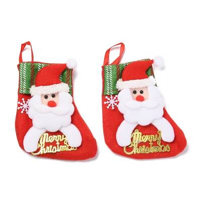 Cloth Hanging Christmas Stocking