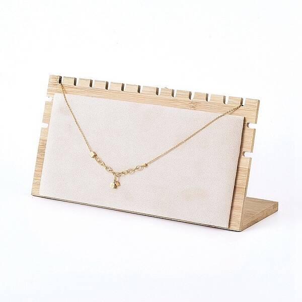 Bamboo Necklace Display Stand
