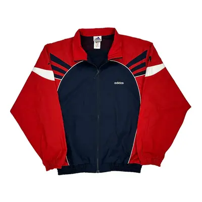 Adidas Track Jacket - Medium Block Colour Polyester