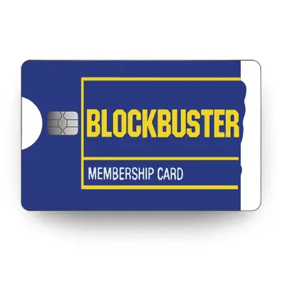Credit Card Vinyl Skins Block-Buster