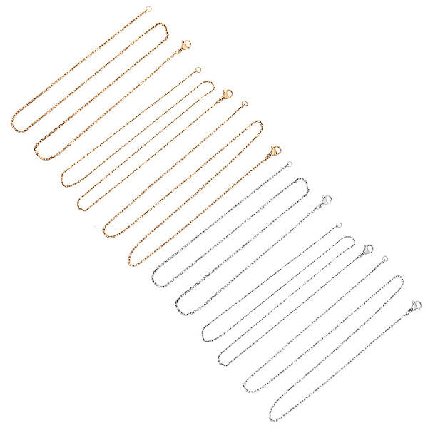 304 Stainless Steel Cable Chain Necklace